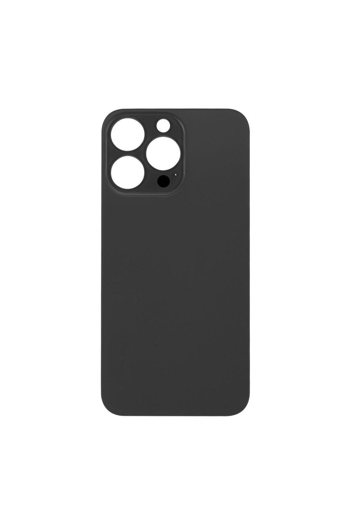 Apple iPh. 13 Pro Uyumlu Arka Pil Batarya Kapağı - LENS HARİÇ Siyah
