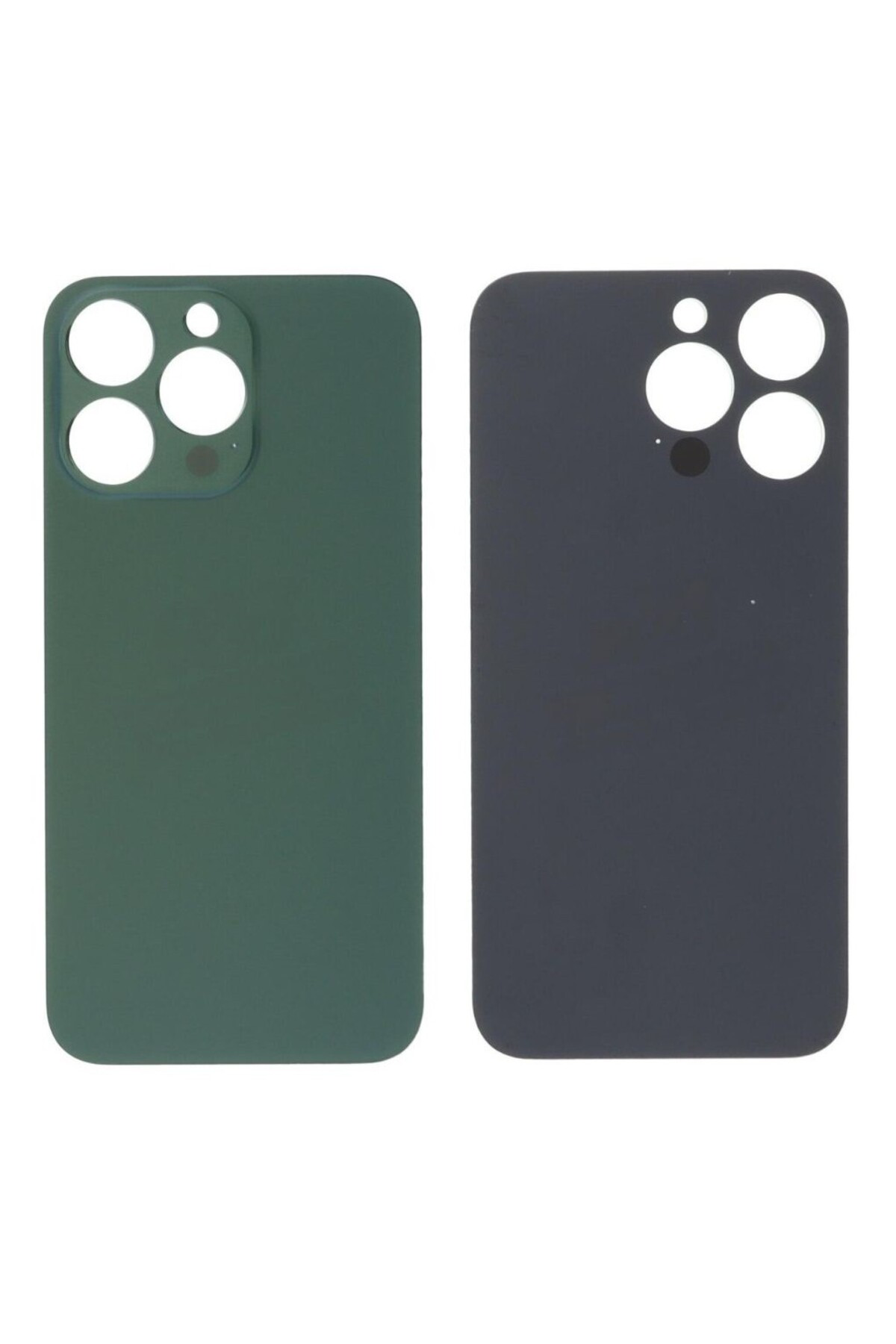 Apple iPh. 13 Pro Uyumlu Arka Pil Batarya Kapağı - LENS HARİÇ Yeşil