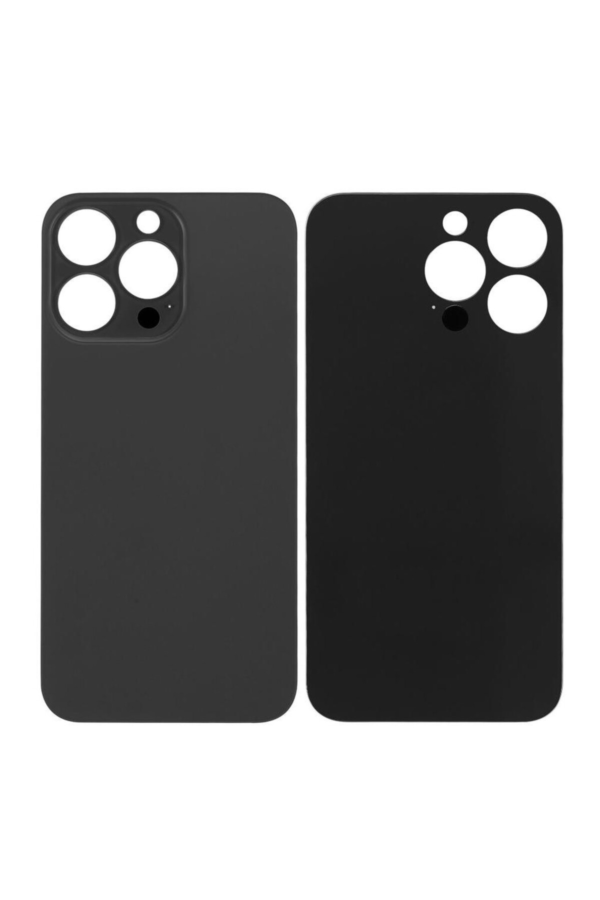 Apple iPh. 13 Pro Uyumlu Arka Pil Batarya Kapağı - LENS HARİÇ Siyah