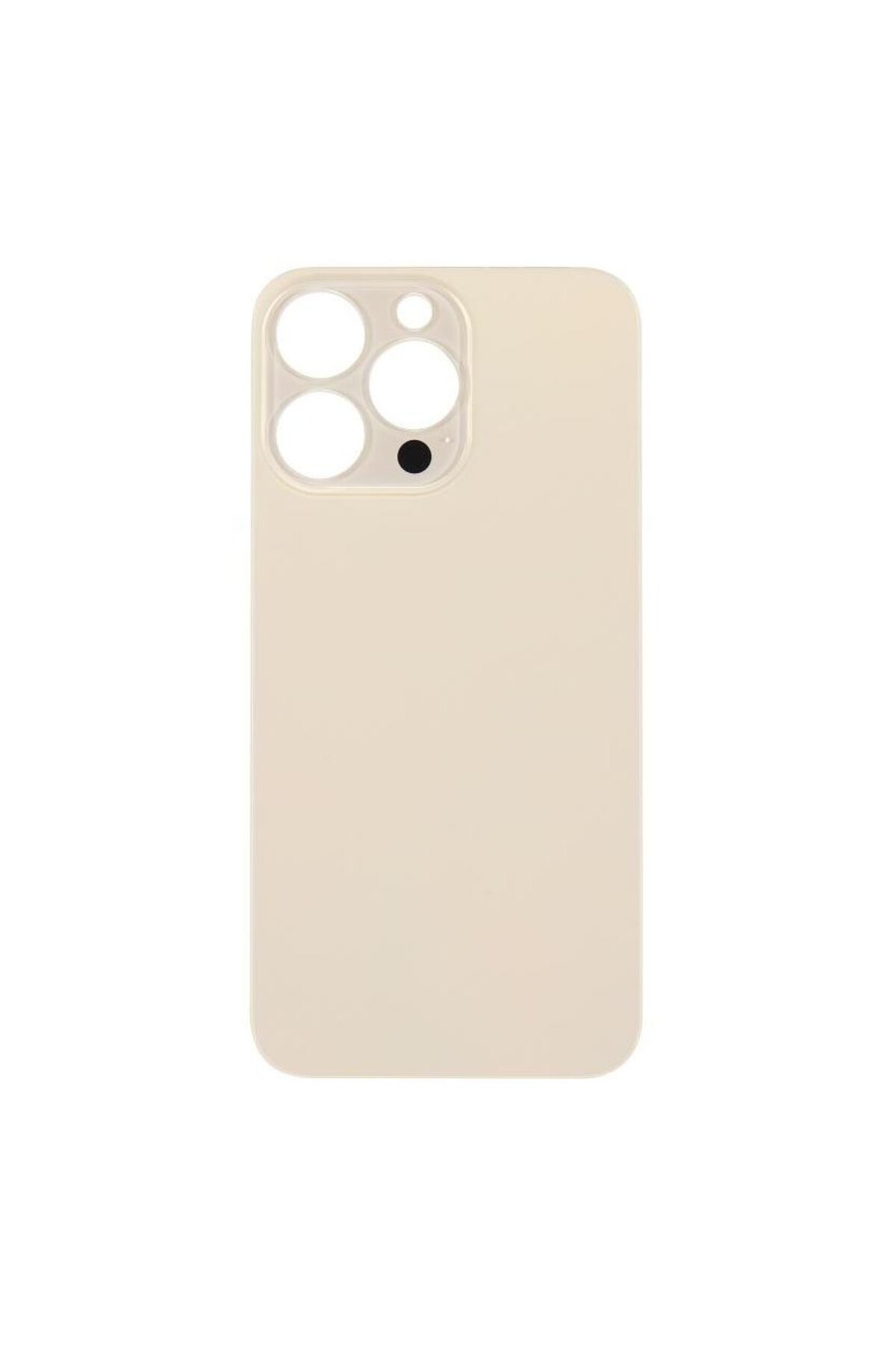 Apple iPh. 13 Pro Uyumlu Arka Pil Batarya Kapağı - LENS HARİÇ Gold