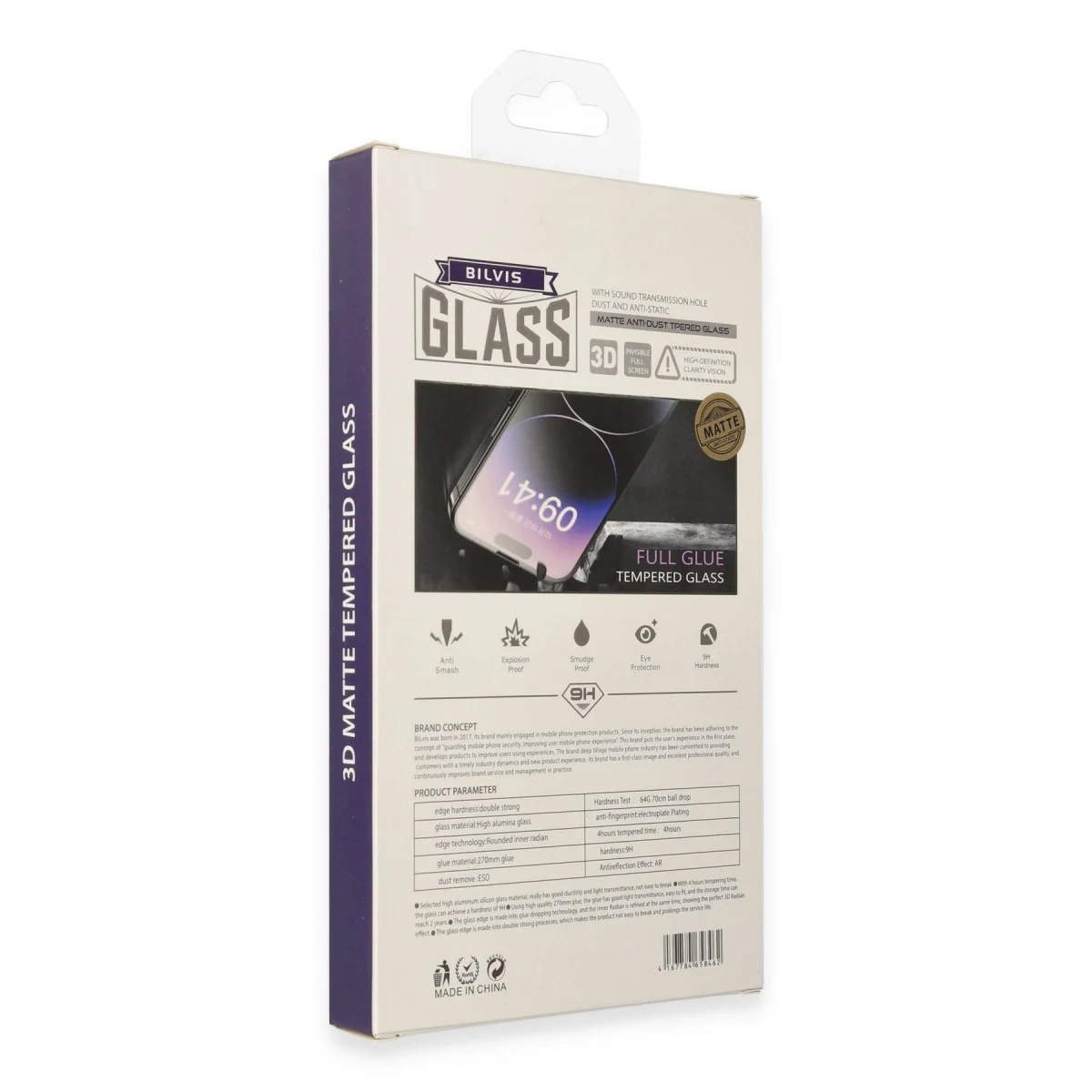 Apple İphone 11 Bilvis 3d Mat Cam Ekran Koruyucu