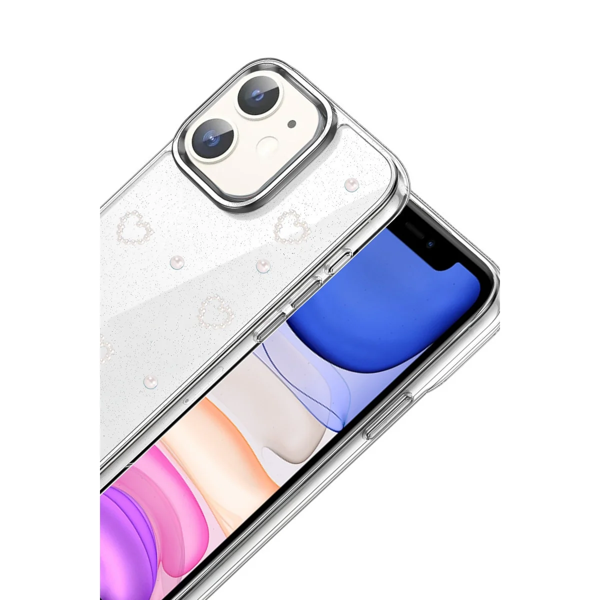 Apple İphone 11 Fiyonk Desenli Kapak - Desen 10