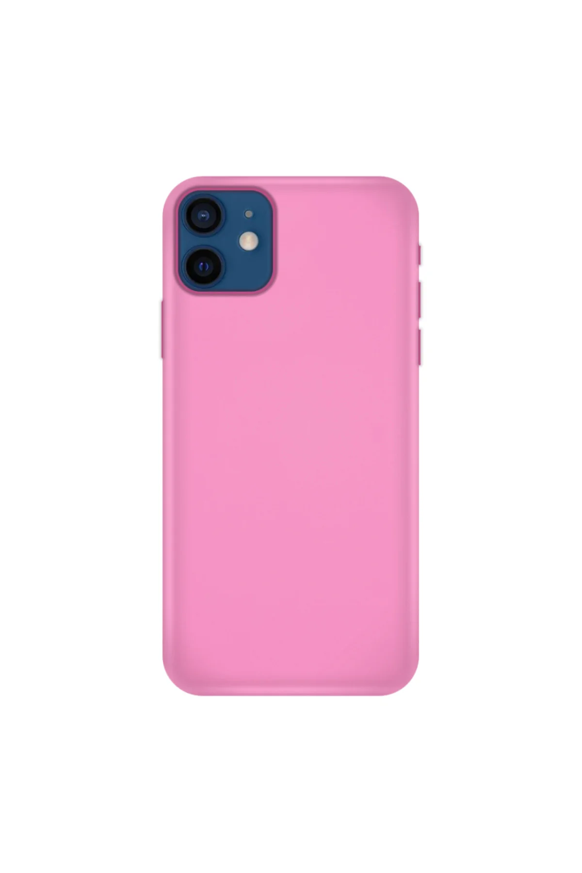 Apple iPhone 11 İnce Mat Silikon Kılıf Pembe Apple iPhone 11 İnce Mat Silikon Kılıf Pembe
