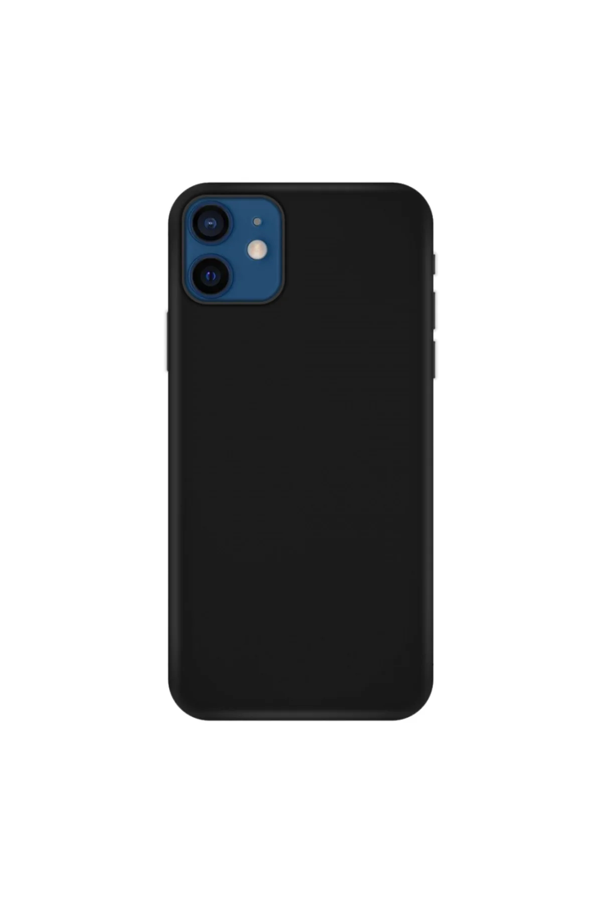 Apple iPhone 11 İnce Mat Silikon Kılıf Siyah Apple iPhone 11 İnce Mat Silikon Kılıf Siyah