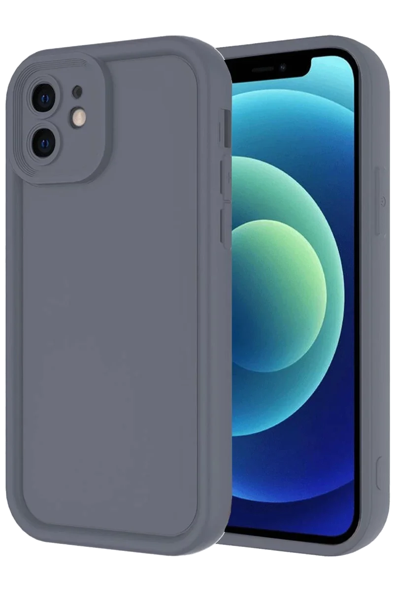 Apple iPhone 11 Kılıf Viera Silikon - Gri