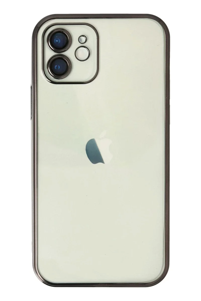 Apple iPhone 11 Kılıf Razer Lensli Silikon - Siyah