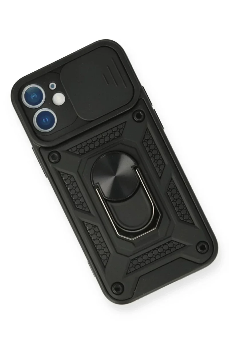 Apple iPhone 11 Kılıf Pars Lens Yüzüklü Silikon - Siyah Fiyatı, Yorumları ve Özellikleri