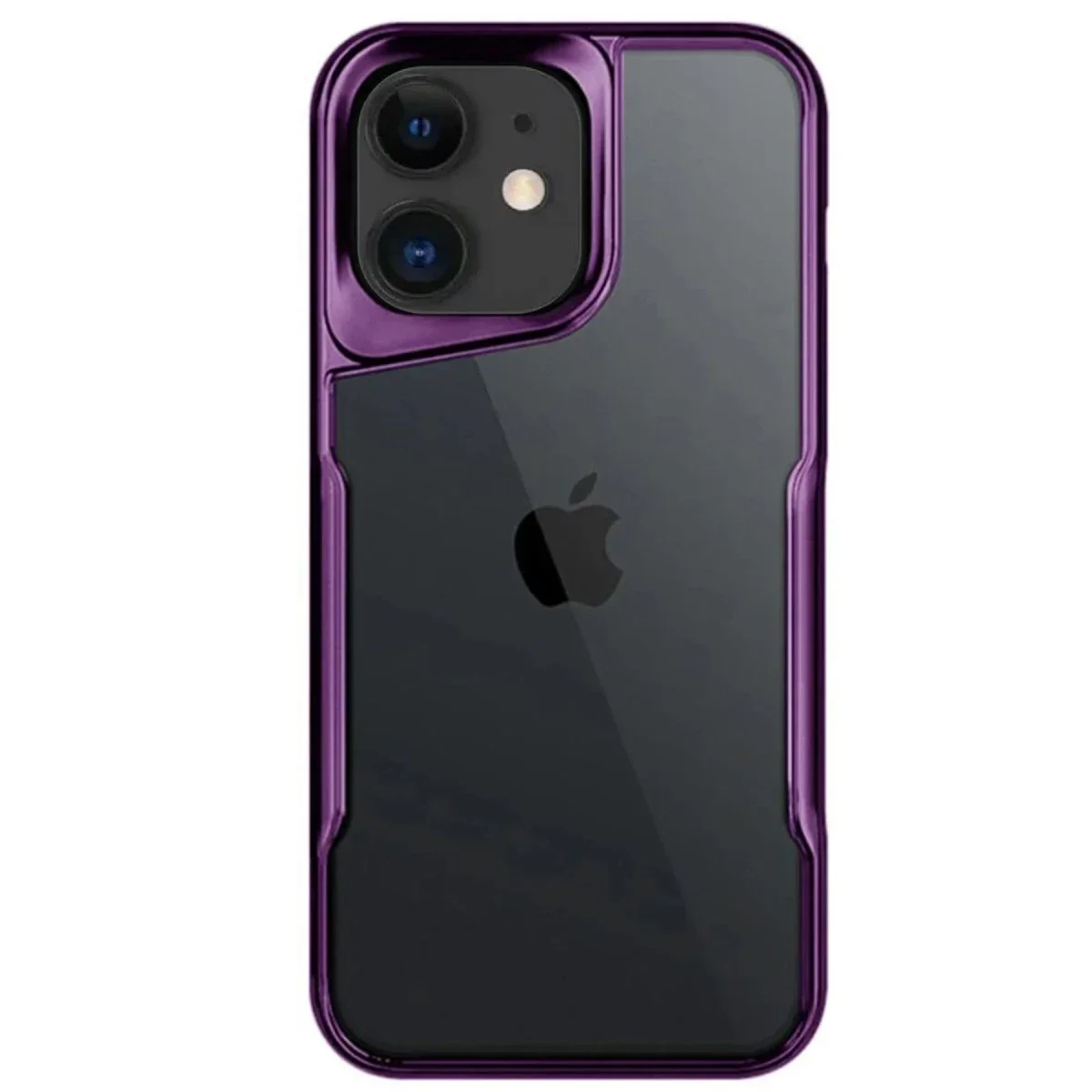 Apple iPhone 11 Kılıf Boyi Silikon Kapak - Derin Mor