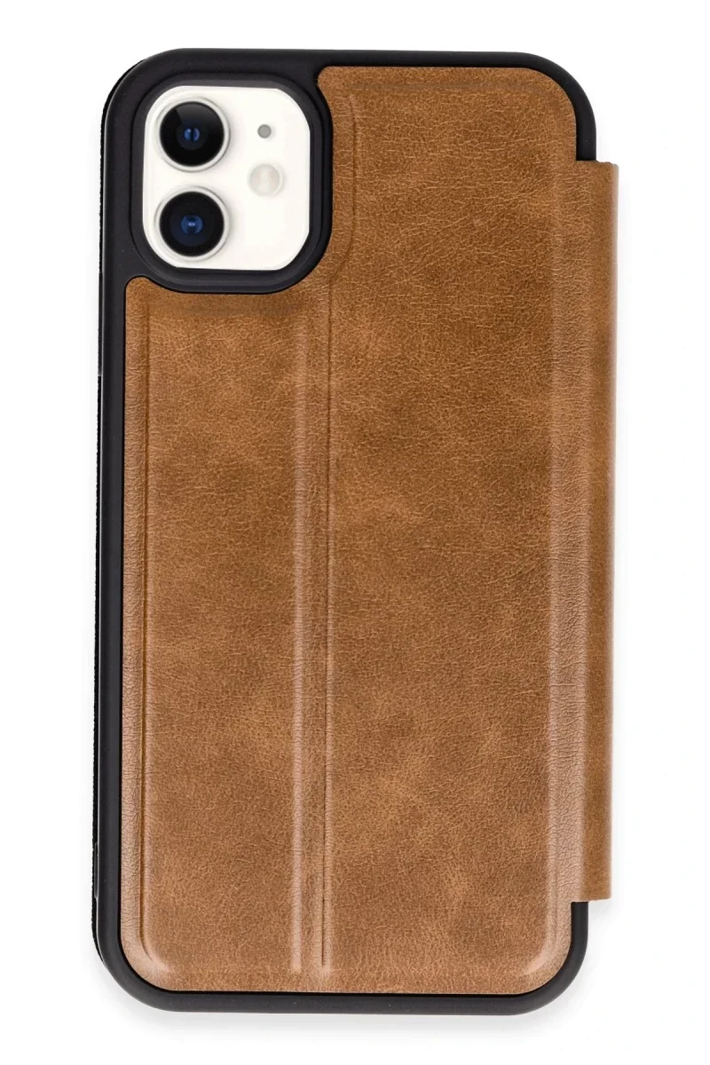 Apple iPhone 11 Kılıf Flip Cover - Taba Apple iPhone 11 Kılıf Flip Cover - Taba