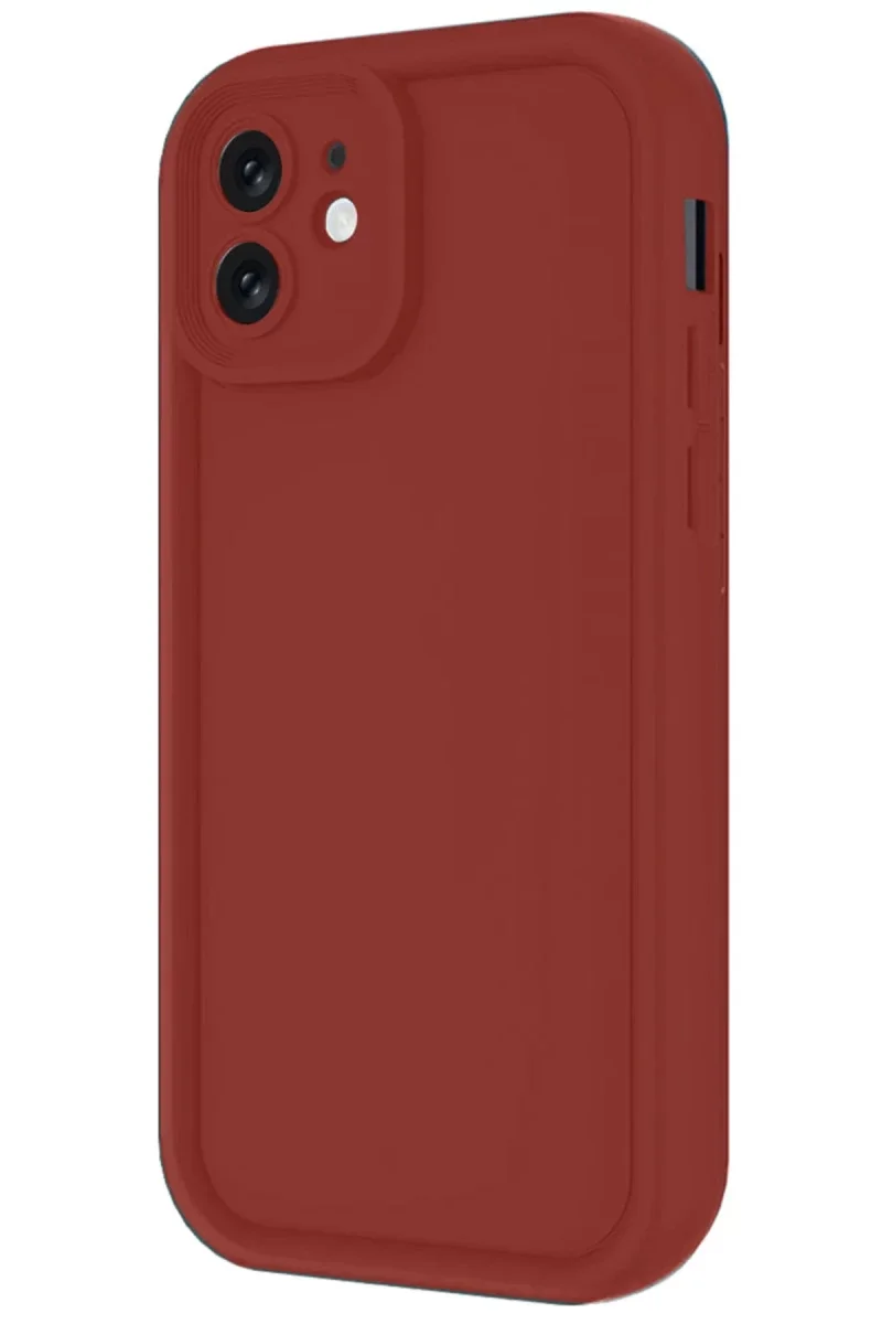 Apple iPhone 11 Kılıf Viera Silikon - Bordo Apple iPhone 11 Kılıf Viera Silikon - Bordo