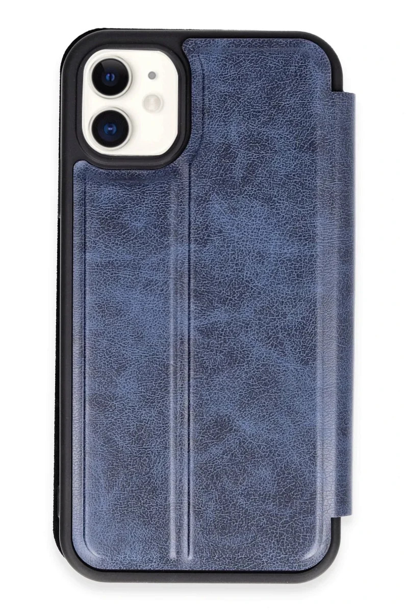 Apple iPhone 11 Kılıf Flip Cover - Lacivert Apple iPhone 11 Kılıf Flip Cover - Lacivert