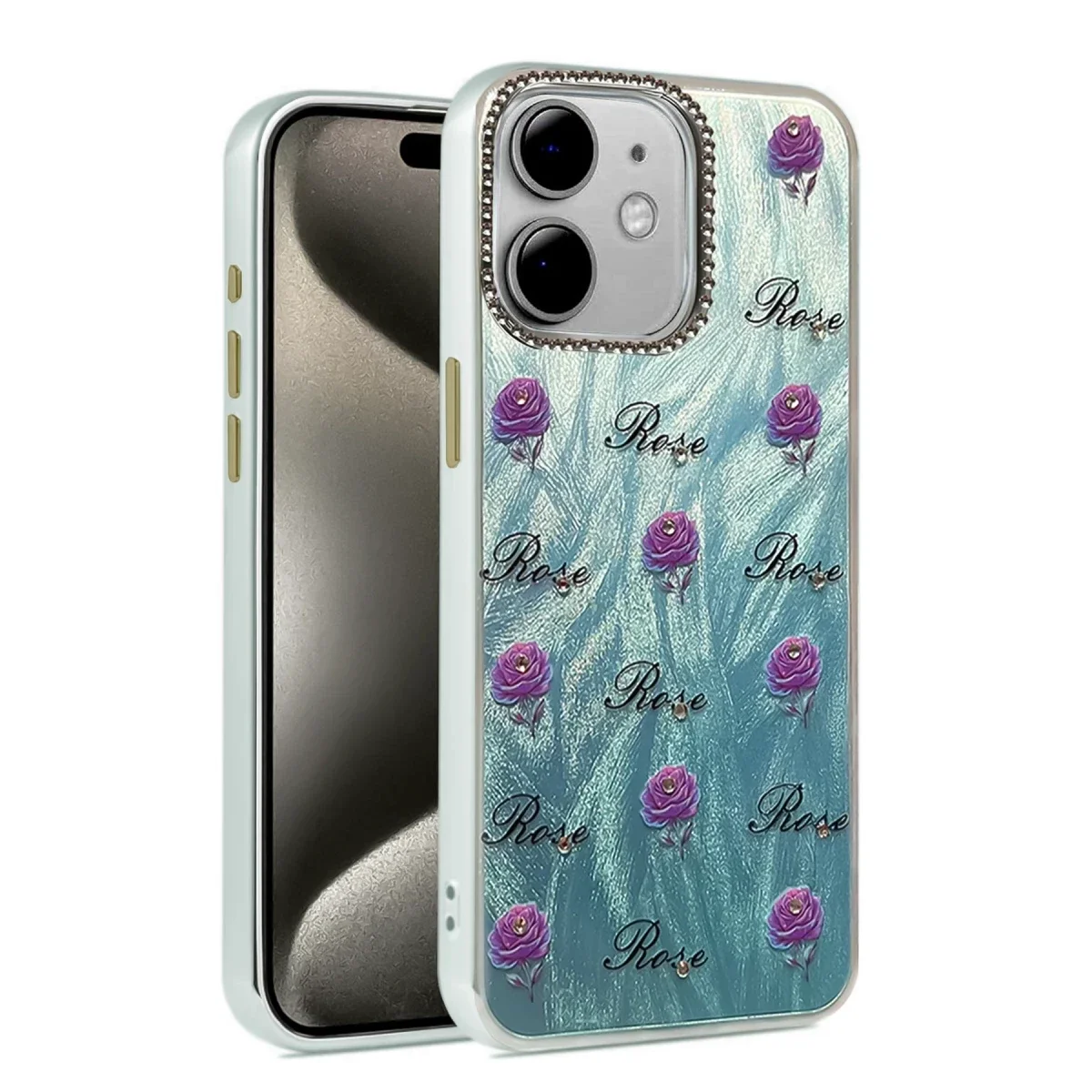 Apple iPhone 11 Kılıf Blade Aynalı Desenli Kapak - Desen 9
