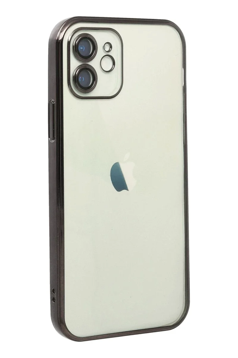 Apple iPhone 11 Kılıf Razer Lensli Silikon - Siyah