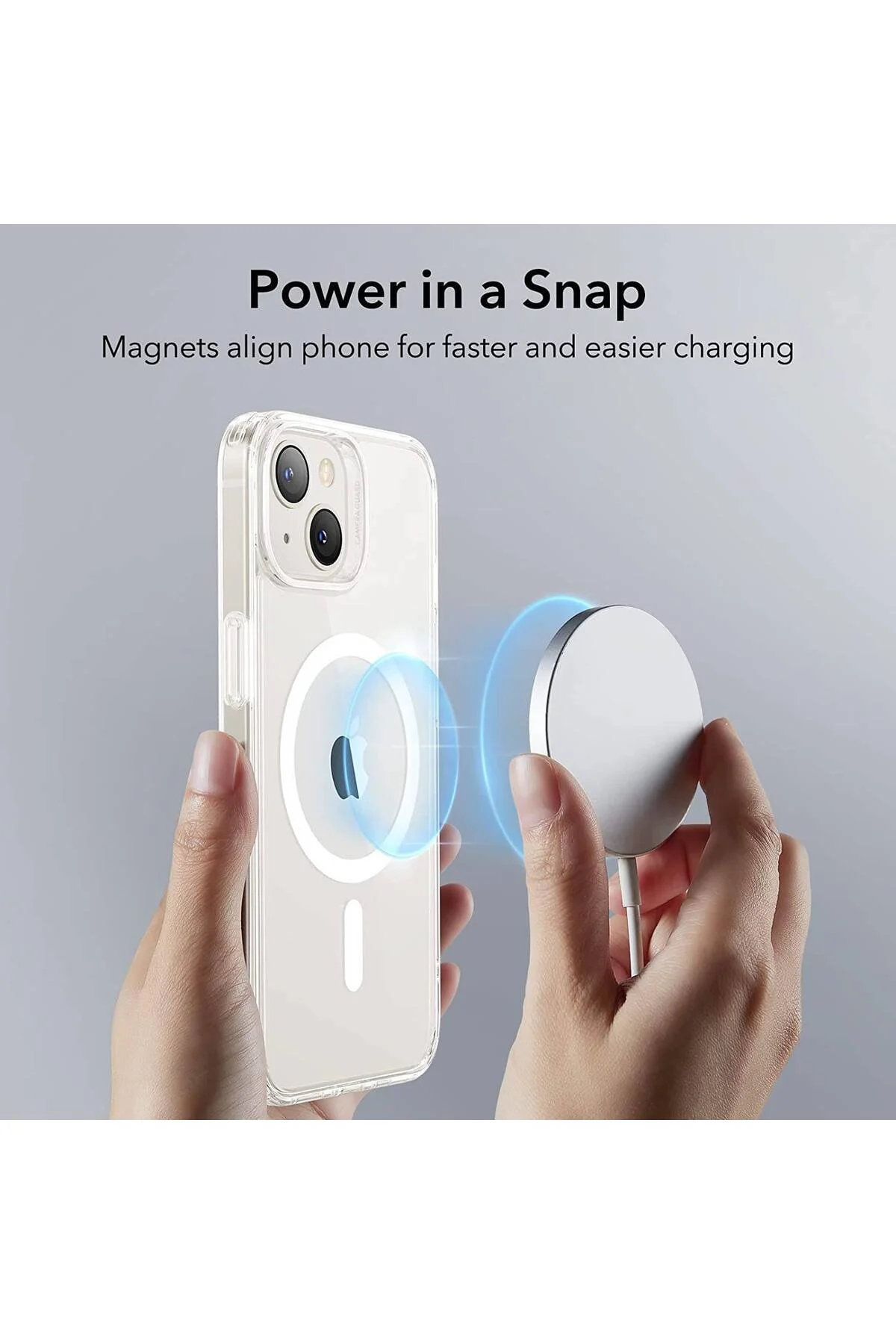 Apple iPhone 11 Magsafe Şeffaf Silikon Kılıf