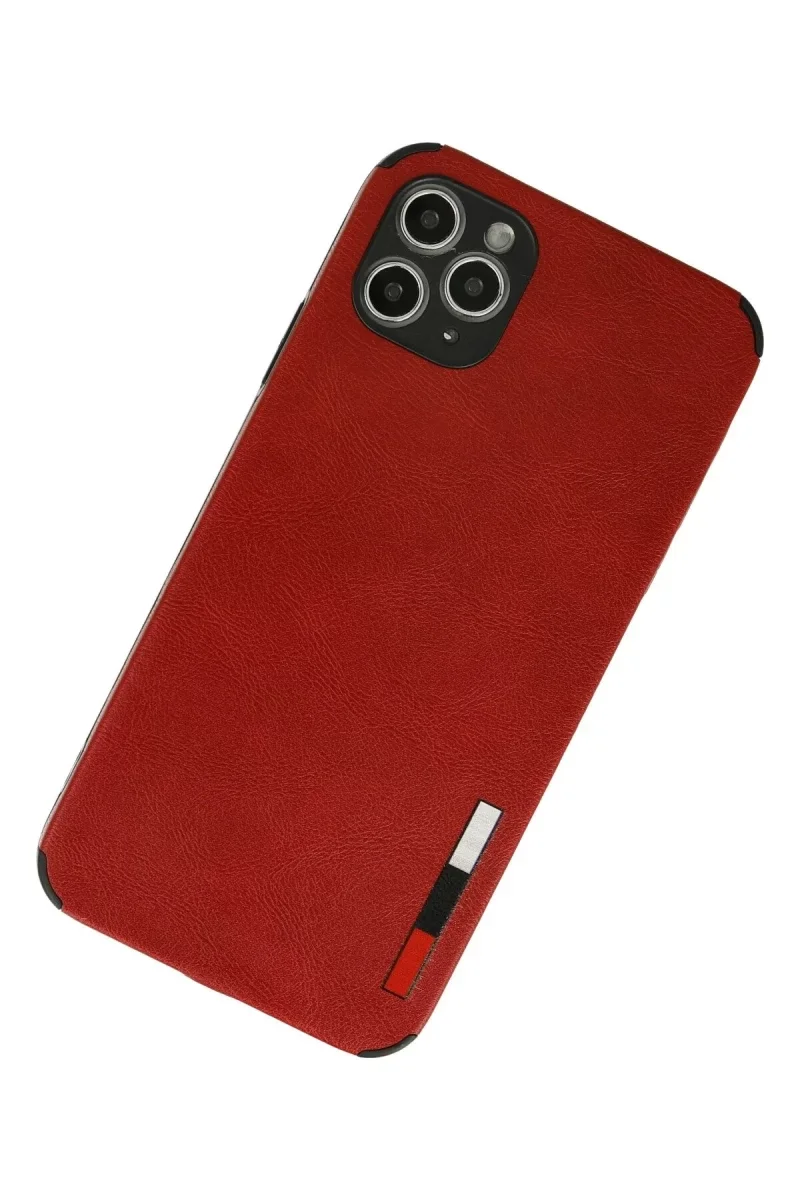 Apple iPhone 11 Pro Kılıf Loop Deri Silikon - Kırmızı Apple iPhone 11 Pro Kılıf Loop Deri Silikon - Kırmızı