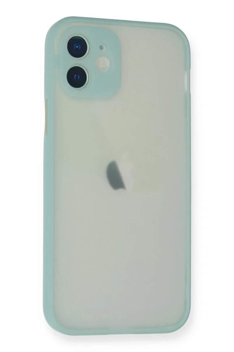 Apple iPhone 11 Pro Max Kılıf Montreal Silikon Kapak - Turkuaz Apple iPhone 11 Pro Max Kılıf Montreal Silikon Kapak - Turkuaz