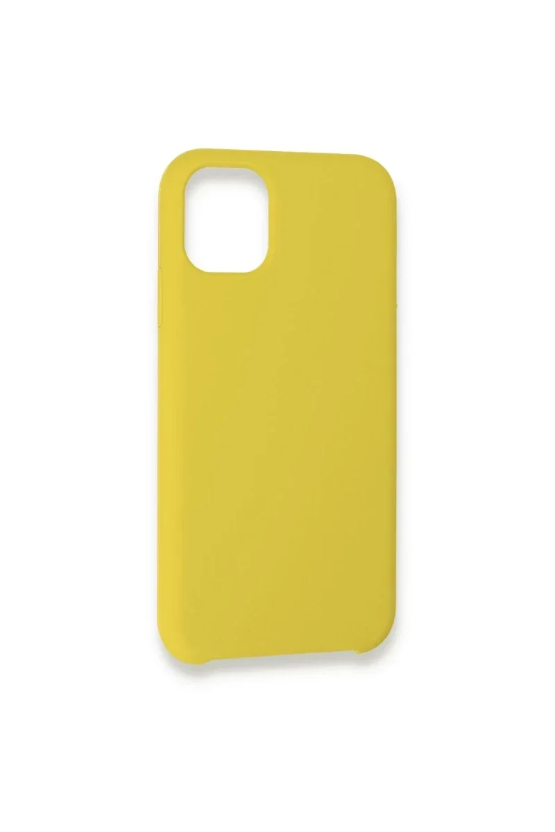 Apple iPhone 11 Pro Kılıf Lansman Legant Silikon - Sarı