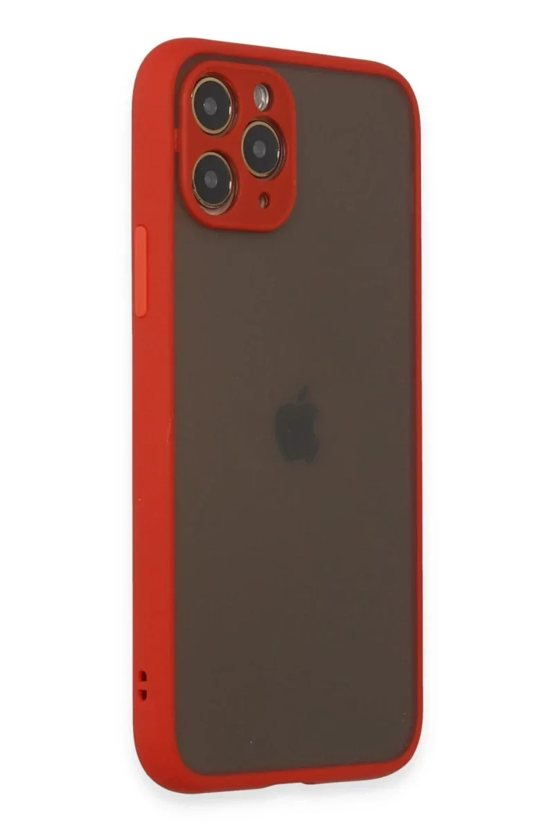 Apple iPhone 11 Pro Kılıf Montreal Silikon Kapak - Kırmızı Fiyatı, Yorumları ve Özellikleri