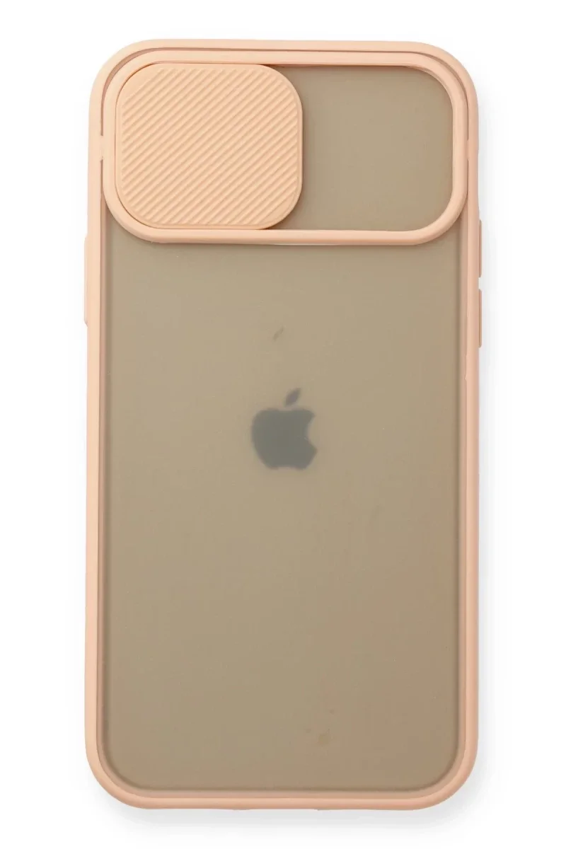 Apple iPhone 11 Pro Kılıf Palm Buzlu Kamera Sürgülü Silikon - Pembe Apple iPhone 11 Pro Kılıf Palm Buzlu Kamera Sürgülü Silikon - Pembe