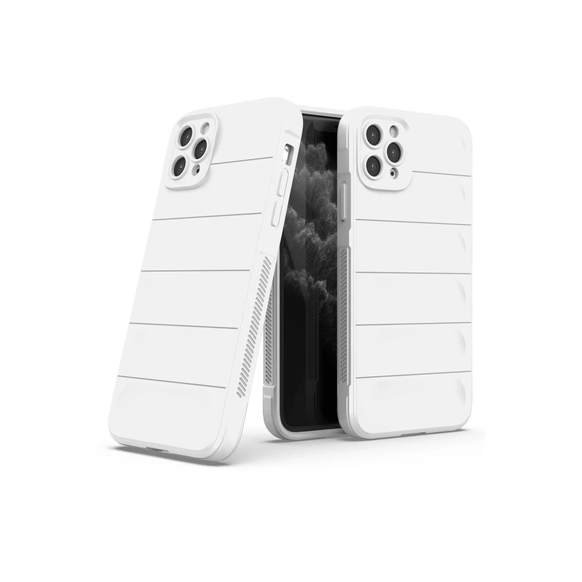 Apple İphone 11 Pro Kılıf Optimum Silikon - Krem Apple İphone 11 Pro Kılıf Optimum Silikon - Krem