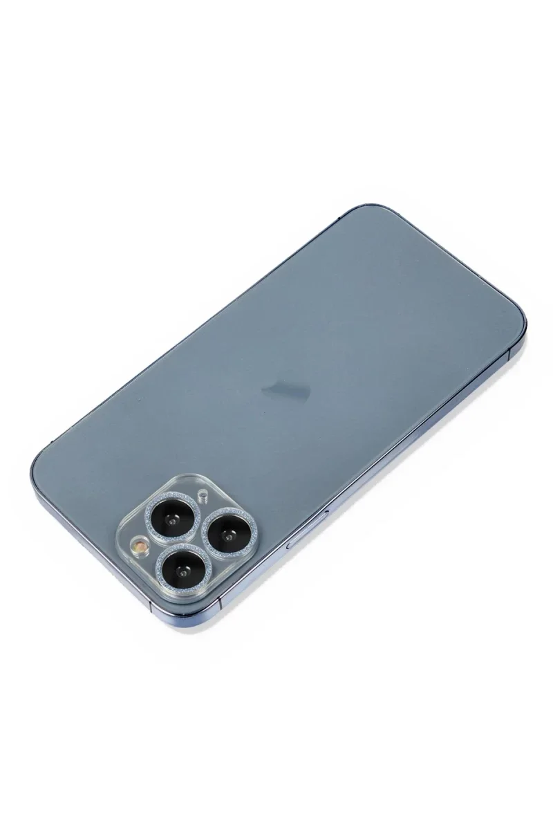 Apple iPhone 11 Pro Max Shine Kamera Lens Koruma Cam - Sierra Blue Apple iPhone 11 Pro Max Shine Kamera Lens Koruma Cam - Sierra Blue