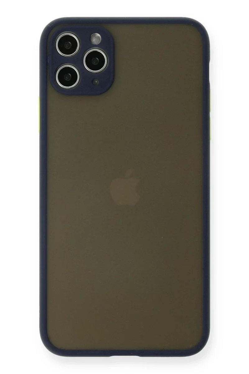 Apple iPhone 11 Pro Max Kılıf Montreal Silikon Kapak - Lacivert Fiyatı, Yorumları ve Özellikleri