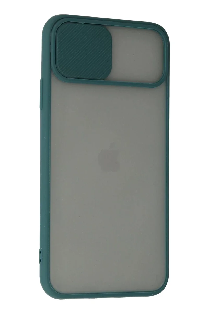 Apple iPhone 11 Pro Kılıf Palm Buzlu Kamera Sürgülü Silikon - Yeşil Apple iPhone 11 Pro Kılıf Palm Buzlu Kamera Sürgülü Silikon - Yeşil