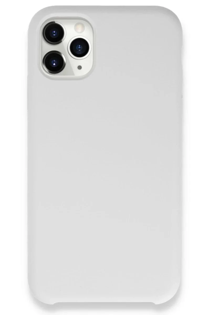 Apple iPhone 11 Pro Kılıf Lansman Legant Silikon - Beyaz