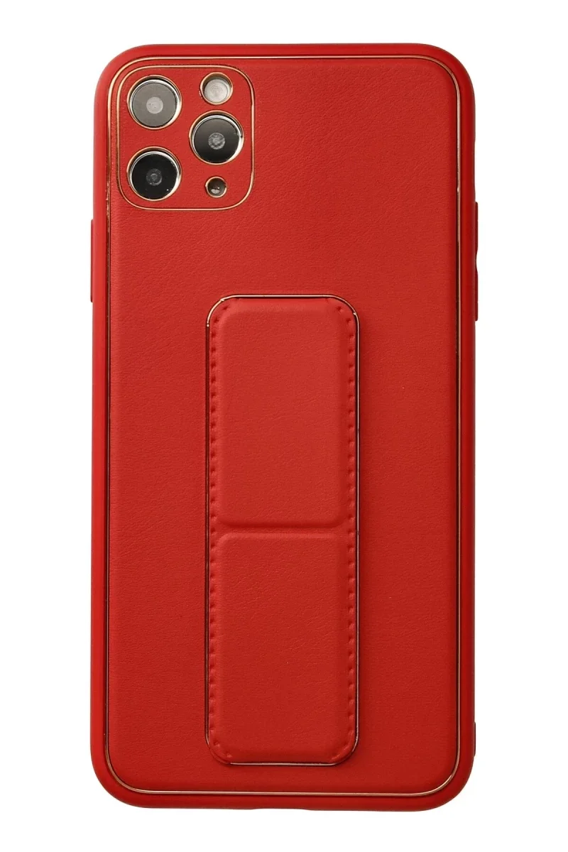 Apple iPhone 11 Pro Max Kılıf Coco Deri Standlı Kapak - Kırmızı Fiyatı, Yorumları ve Özellikleri