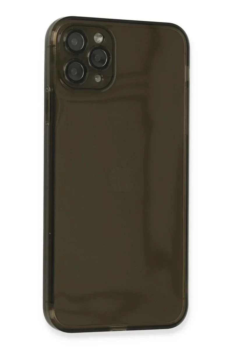 Apple iPhone 11 Pro Kılıf Fly Lens Silikon - Siyah