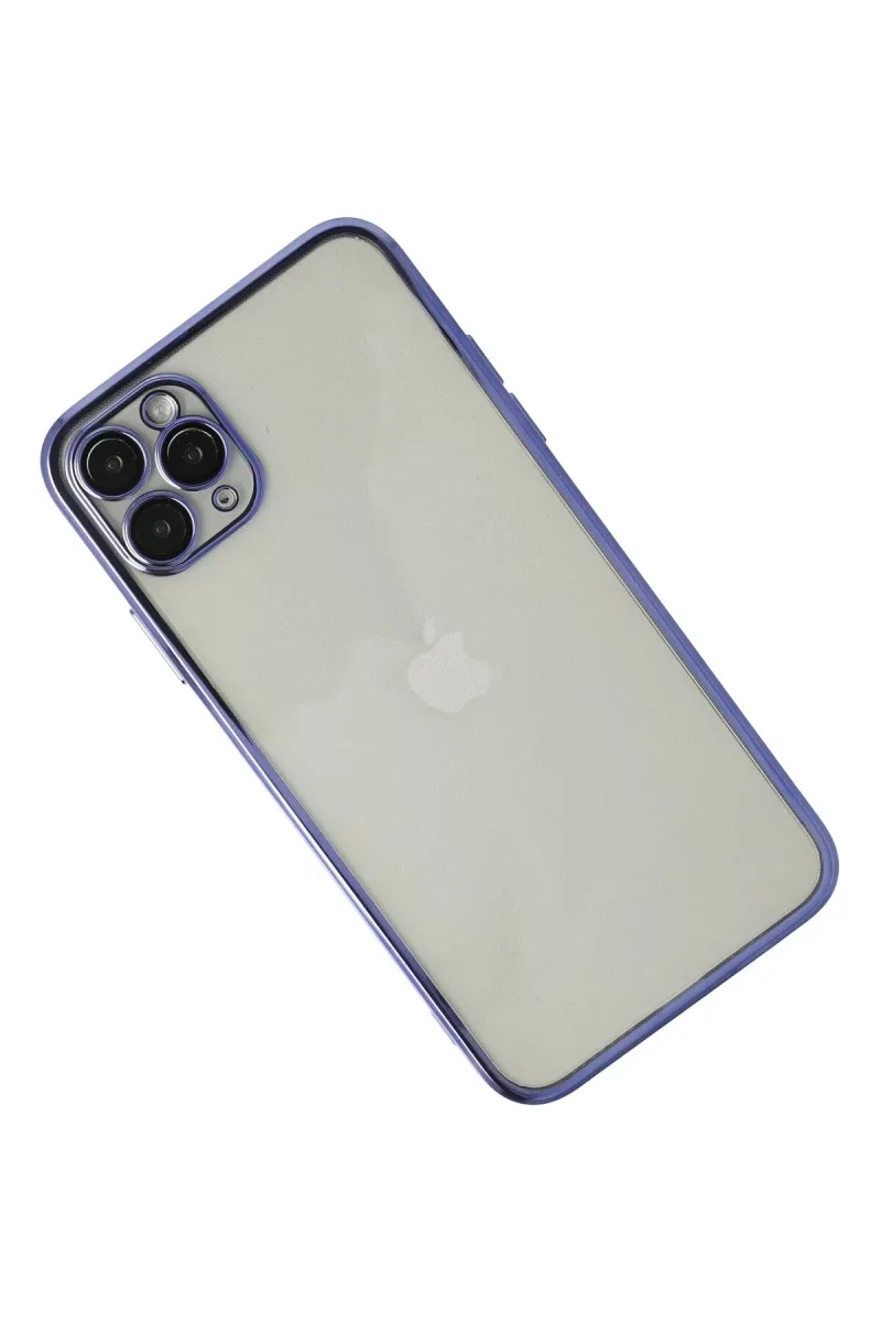 Apple iPhone 11 Pro Kılıf Razer Lensli Silikon - Mor Apple iPhone 11 Pro Kılıf Razer Lensli Silikon - Mor