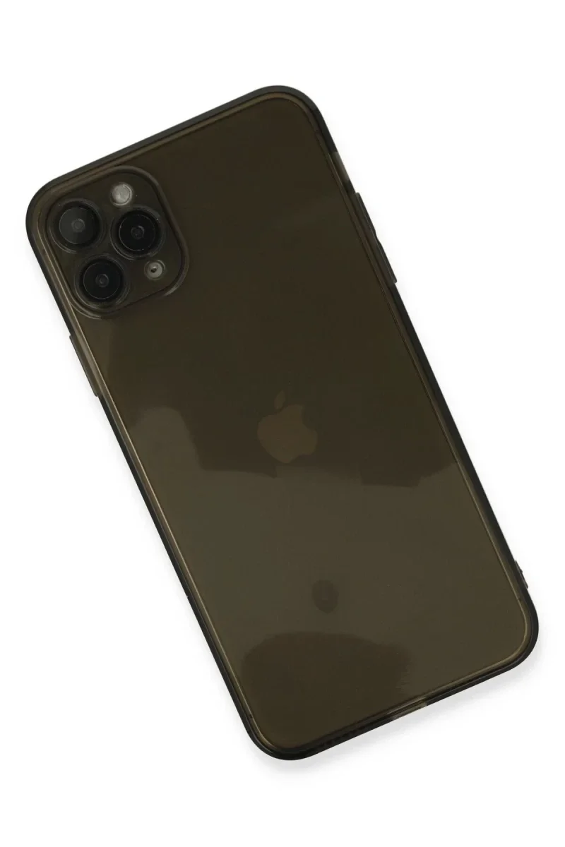Apple iPhone 11 Pro Kılıf Fly Lens Silikon - Siyah