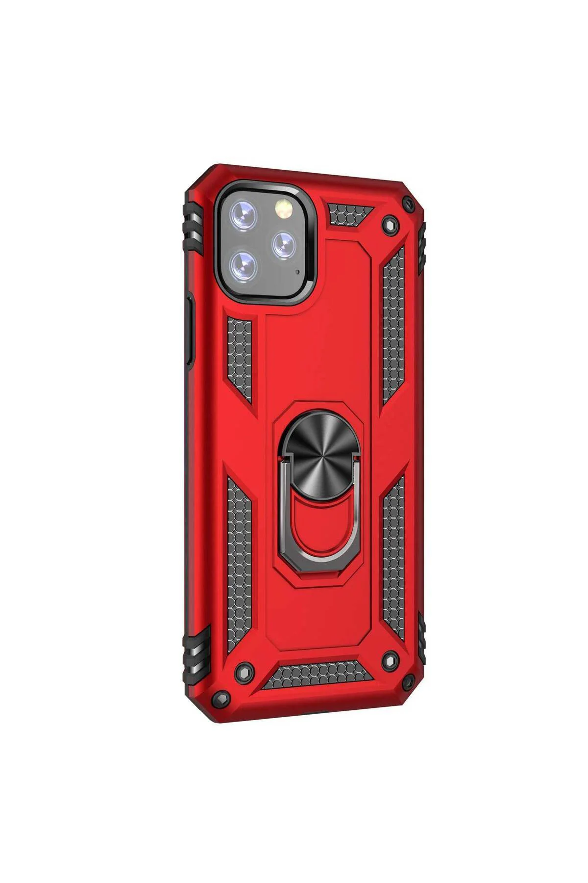 Apple iPhone 11 Pro Max Yüzüklü Tank Kılıf Lacivert