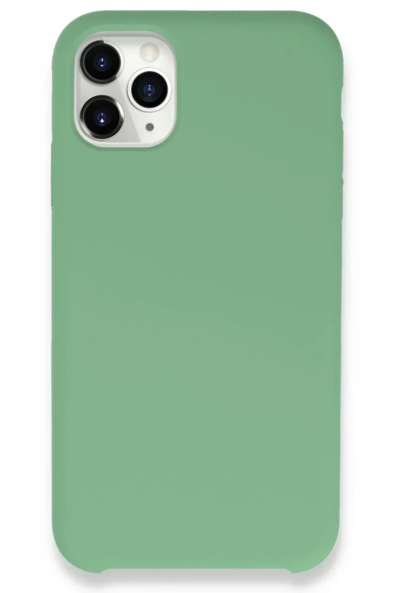 Apple iPhone 11 Pro Max Kılıf Lansman Legant Silikon - Yeşil