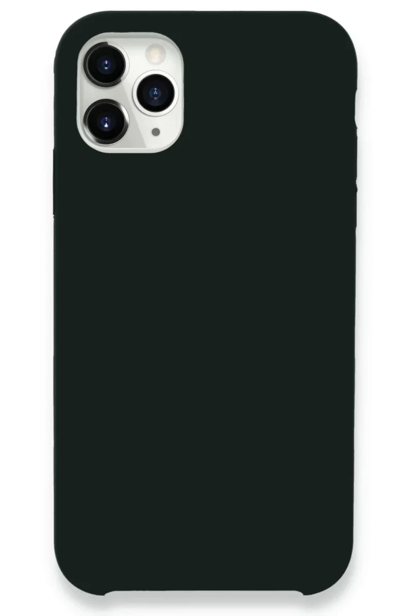 Apple iPhone 11 Pro Max Kılıf Lansman Legant Silikon - Koyu Yeşil Apple iPhone 11 Pro Max Kılıf Lansman Legant Silikon - Koyu Yeşil