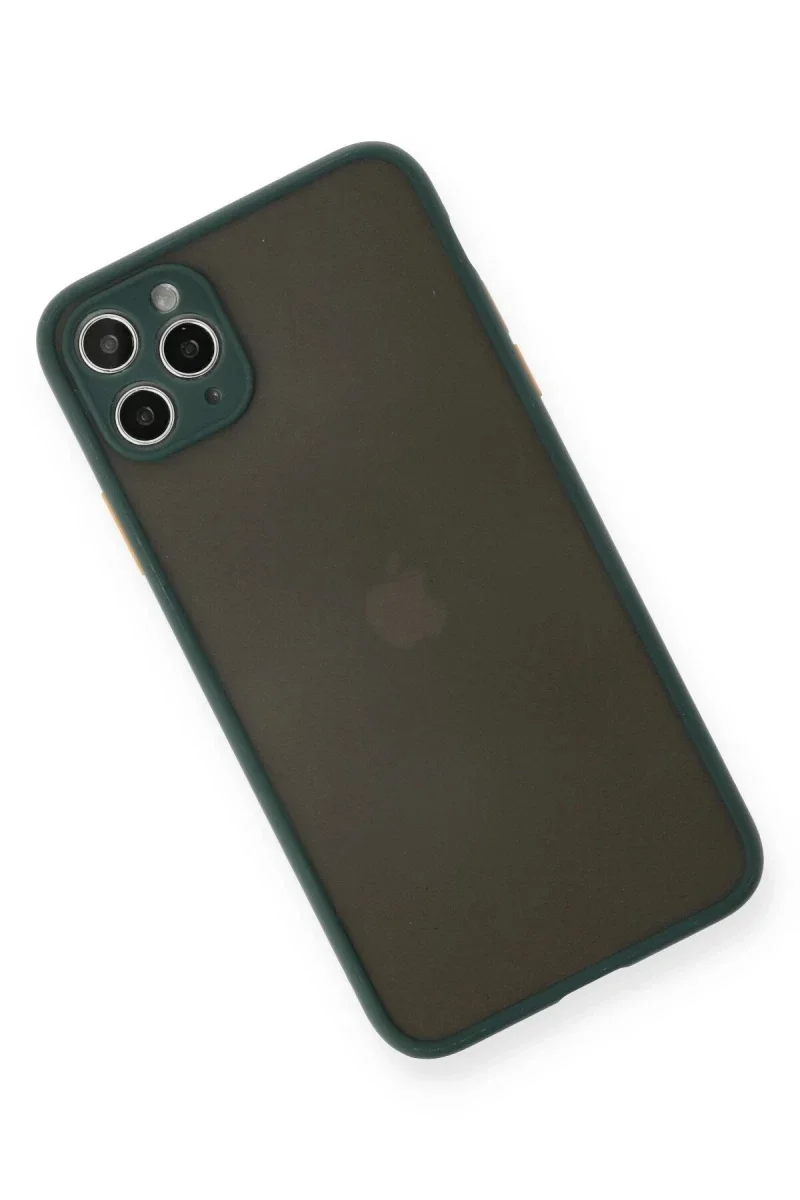 Apple iPhone 11 Pro Max Kılıf Montreal Silikon Kapak - Yeşil Fiyatı, Yorumları ve Özellikleri