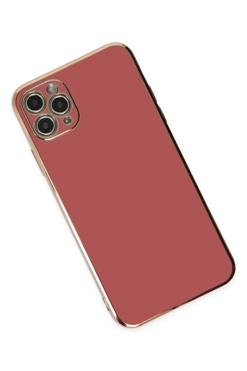 Apple iPhone 11 Pro Max Kılıf Volet Silikon - Kırmızı Apple iPhone 11 Pro Max Kılıf Volet Silikon - Kırmızı