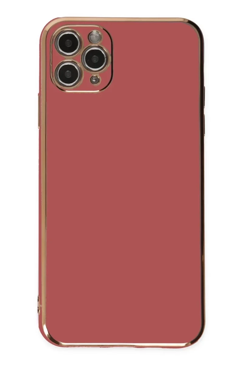 Apple iPhone 11 Pro Max Kılıf Volet Silikon - Kırmızı Apple iPhone 11 Pro Max Kılıf Volet Silikon - Kırmızı