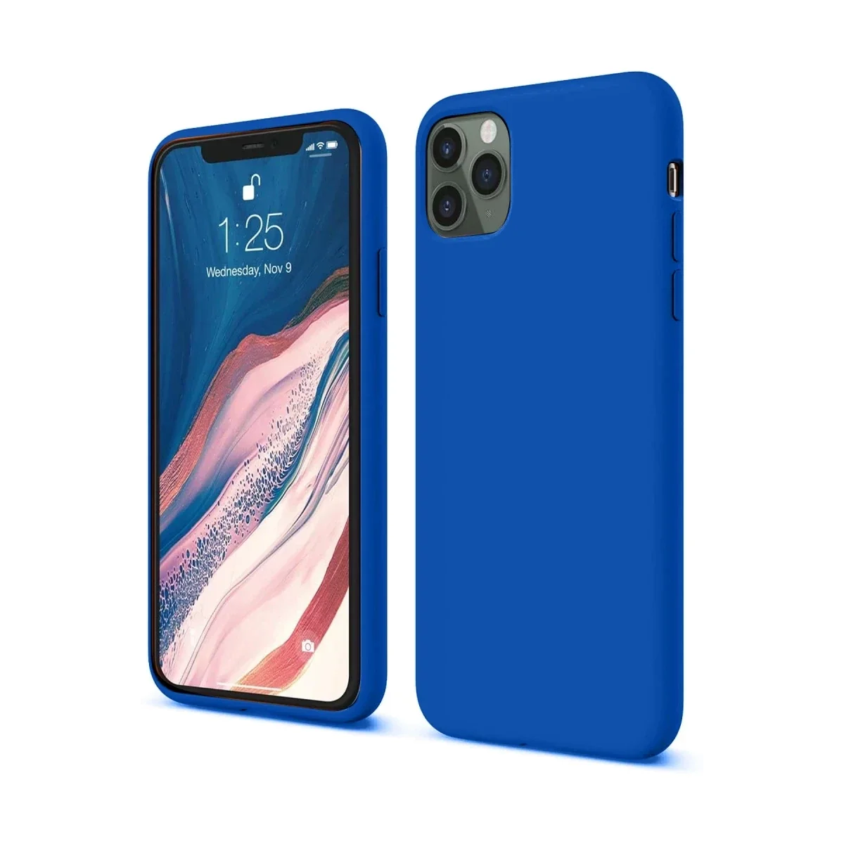Apple iPhone 11 Pro Kılıf First Silikon - Mavi