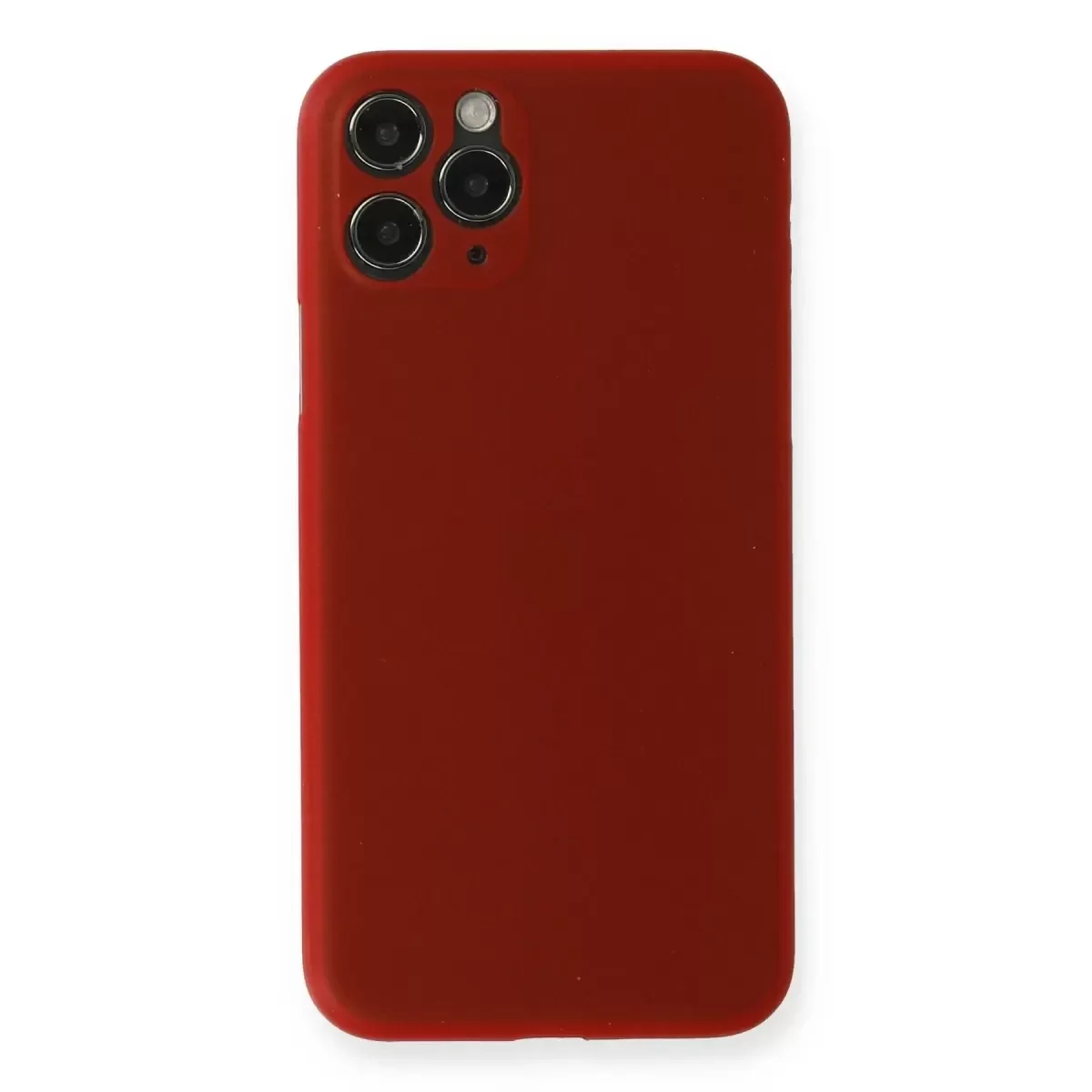 Apple iPhone 11 Pro Max Kılıf PP Ultra İnce Kapak - Kırmızı Apple iPhone 11 Pro Max Kılıf PP Ultra İnce Kapak - Kırmızı