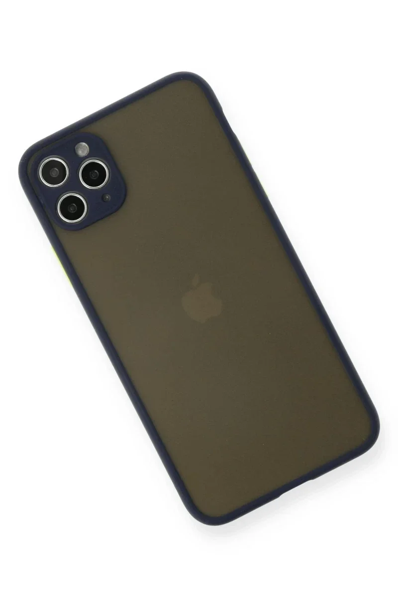 Apple iPhone 11 Pro Max Kılıf Montreal Silikon Kapak - Lacivert Fiyatı, Yorumları ve Özellikleri