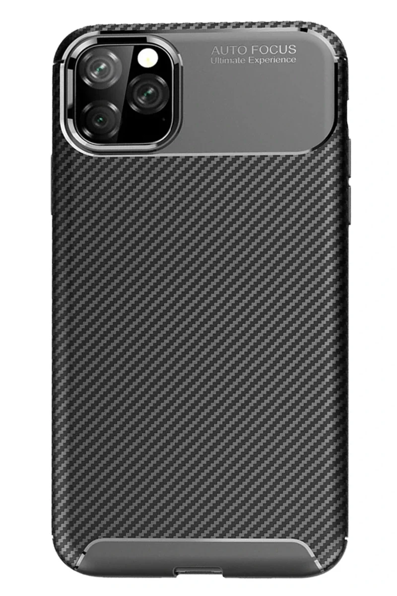 Apple iPhone 11 Pro Max Kılıf Auto Focus Karbon Kapak - Siyah Fiyatı, Yorumları ve Özellikleri