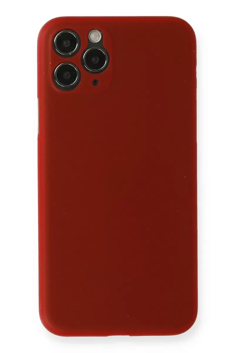 Apple iPhone 11 Pro Max Kılıf PP Ultra İnce Kapak - Kırmızı Apple iPhone 11 Pro Max Kılıf PP Ultra İnce Kapak - Kırmızı