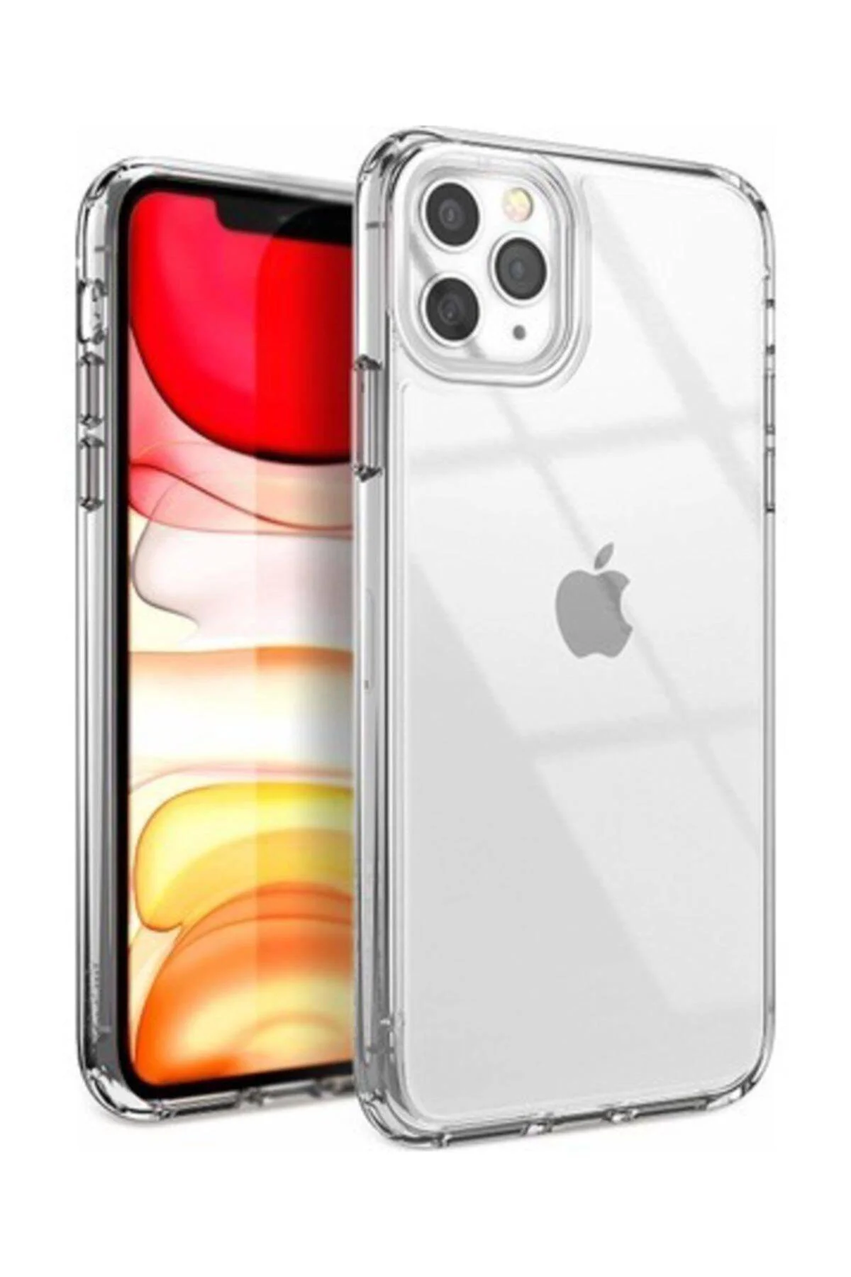 Apple Iphone 11 Pro Max (6.7'') Premium Silikon Kılıf Şeffaf