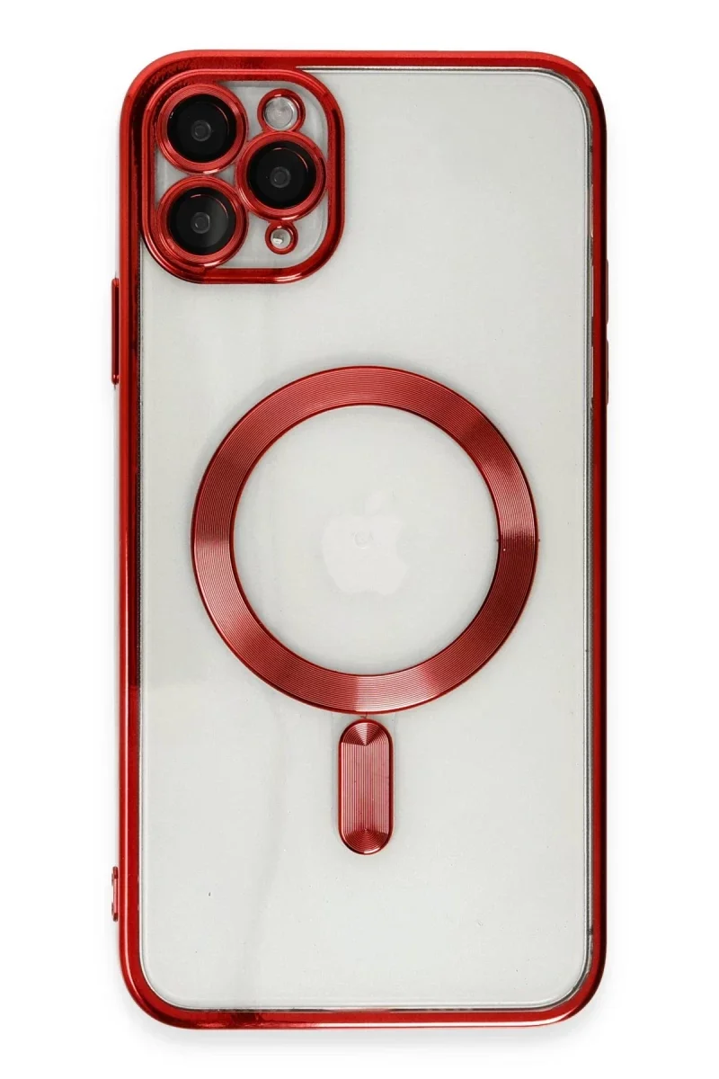 Apple iPhone 11 Pro Max Kılıf Kross Magneticsafe Kapak - Kırmızı Fiyatı, Yorumları ve Özellikleri