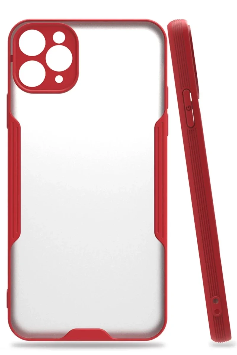 Apple iPhone 11 Pro Max Kılıf Platin Silikon - Kırmızı Fiyatı, Yorumları ve Özellikleri