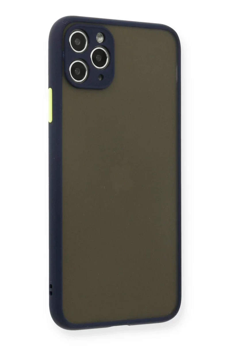 Apple iPhone 11 Pro Max Kılıf Montreal Silikon Kapak - Lacivert Fiyatı, Yorumları ve Özellikleri