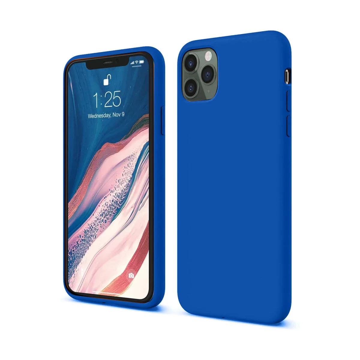 Apple iPhone 11 Pro Kılıf First Silikon - Mavi
