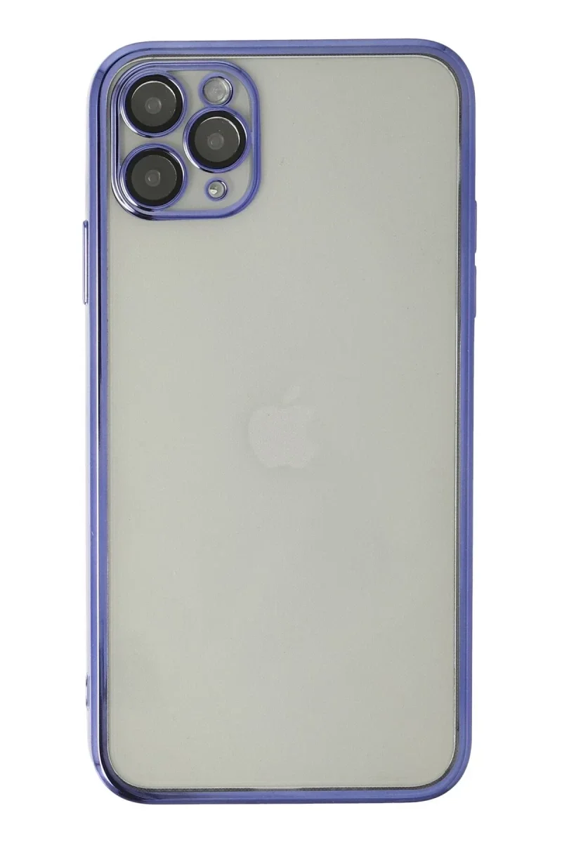 Apple iPhone 11 Pro Kılıf Razer Lensli Silikon - Mor Apple iPhone 11 Pro Kılıf Razer Lensli Silikon - Mor