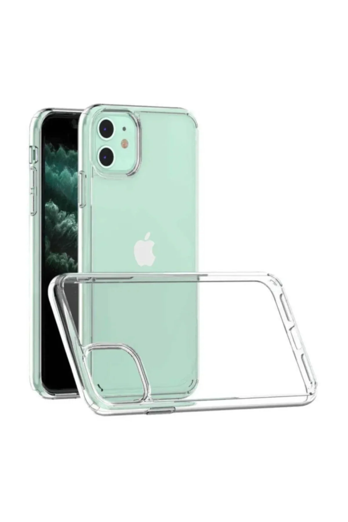Apple iPhone 11 Şeffaf Darbe Emici Anti Şok Silikon Kılıf